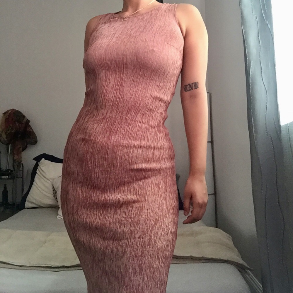 red tank dress